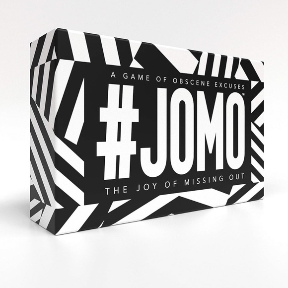 BNIB SEALED #JOMO Joy of Missing Out Comedy Card Game Totally Outrageous Excuses - Picture 1 of 2